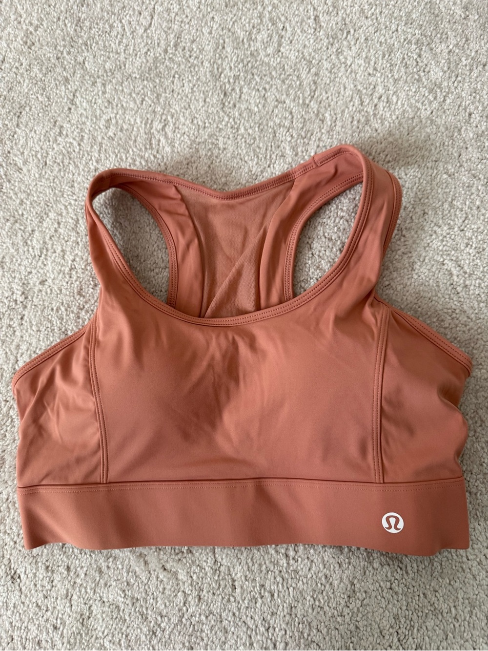 lululemon athletica Racerback Sports Bra - Terracotta